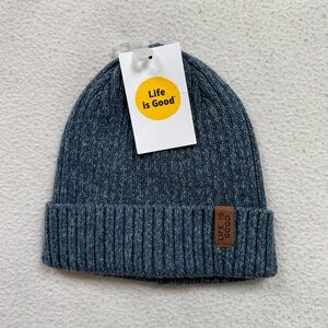 Life is Good beanie hat